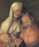 Albrecht Durer Anne with the virgin and the infant Christ France oil painting artist